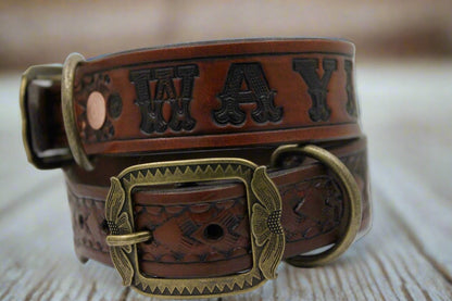 Western Dog Collar